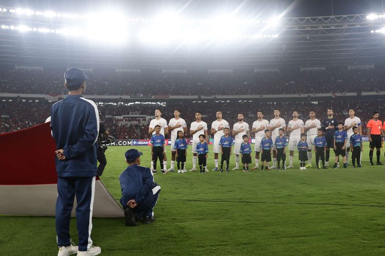 Timnas Indonesia berhasil menahan imbang Australia 0-0 di Gelora Bung Karno pada gelaran kualifikasi piala dunia 2026 zona Asia, Selasa, (10/9/2024).